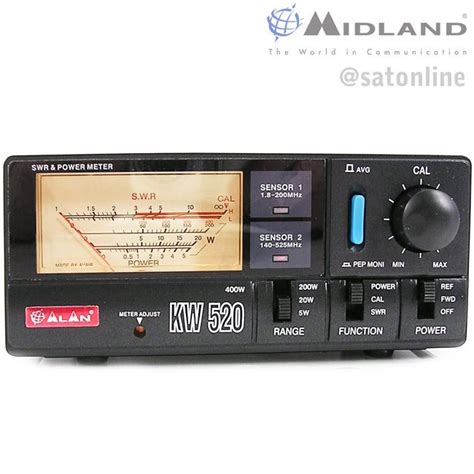 Midland Alan Kw Swr Watt Meter Mhz Funktechnik Satonline