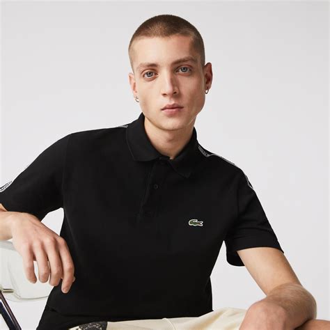 Lacoste Męska koszulka polo z logo marki z bawełny Regular Fit Ceny i