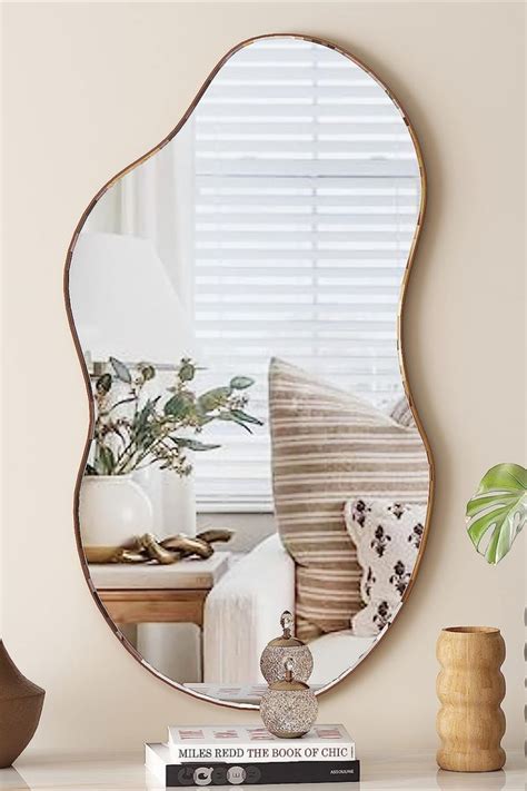 SHYFOY Irregular Wall Mirror Decorative Asymmetrical Mirror For Wall