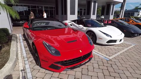 Exotic Cars And Coffee August 2018 At Naples Motorsports Youtube