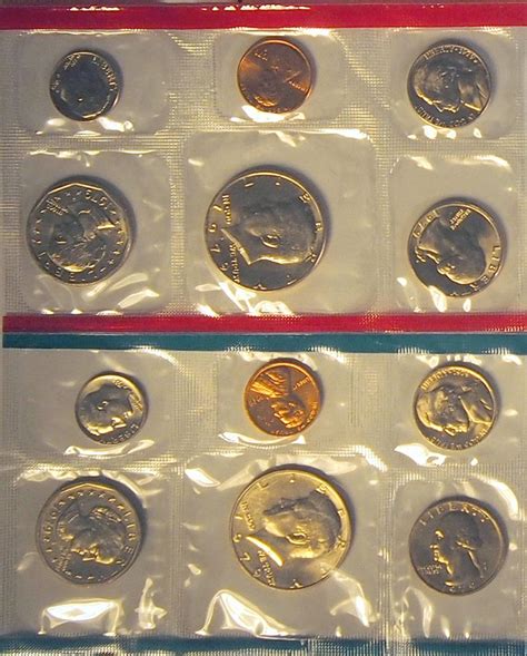 Mint Set All Original Coin U S Mint Uncirculated Set