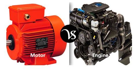 Are Motor And Engine The Same Thing