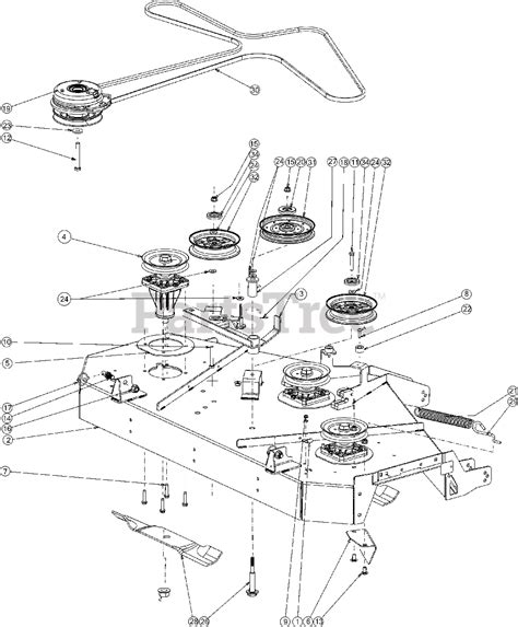 Diagram Wiring Diagram For Cub Cadet Zero Turn Mydiagram Online