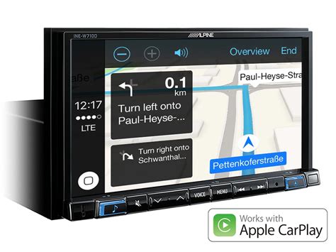 Alpine Ine W D Touch Screen Navigation With Tomtom Maps