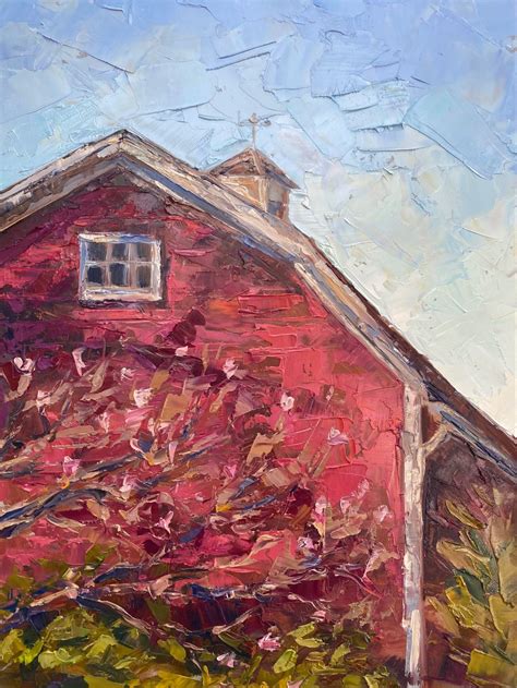 Red Barn Study Tim Winter Fine Art