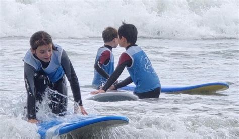 Plourin lès Morlaix Les élèves de lécole du Vélery surfent à