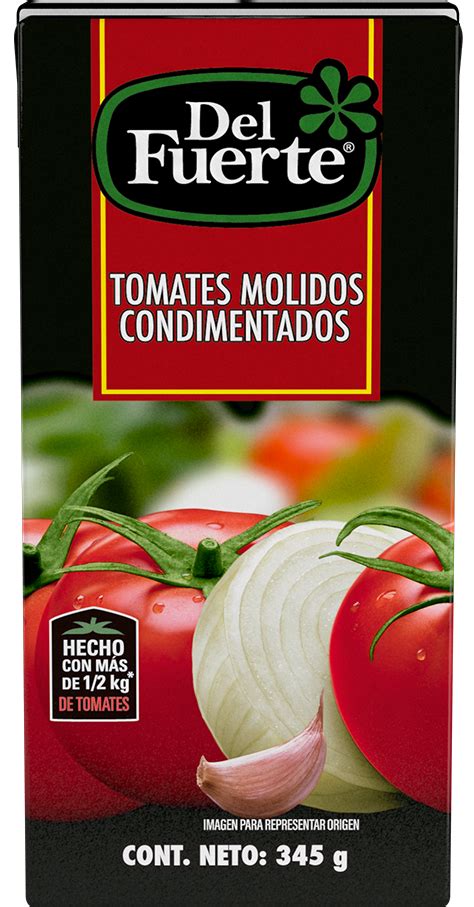 Tomates Molidos Condimentados Del Fuerte De G Con Ajo Y Cebolla