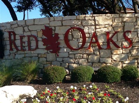 Red Oaks Cedar Park Neighborhood