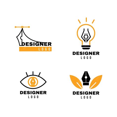 Premium Vector Modern Graphic Design Logo Pack