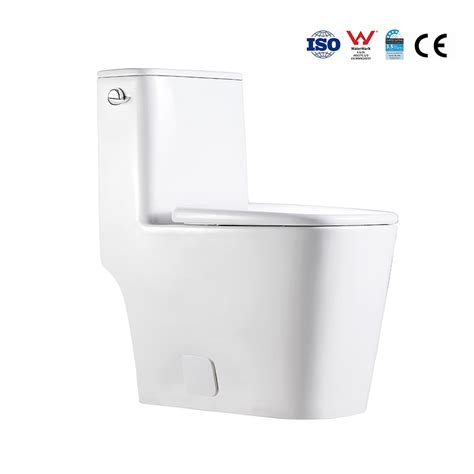 China Factory Sanitary Ware Bathroom Siphon Rimless One Piece Toilet