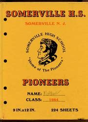 Somerville High School - Pioneer Yearbook (Somerville, NJ), Covers 1 - 11