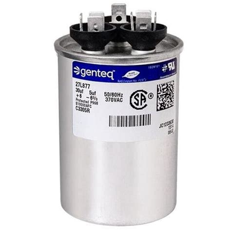 Amazon Ge Genteq Replacement For Capacitor Uf Volt