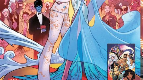 The Big Gay X Men Wedding Of Mystique And Destiny For Pride Month