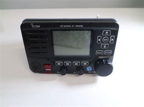 Icom Ic M Submersible Marine Vhf Radio Transceiver Unit Max Marine