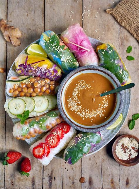 Vegan Summer Rolls Recipe Elavegan