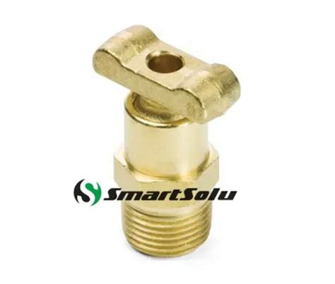 Sae Standard Brass Npt Air Compressor Drain Valve For