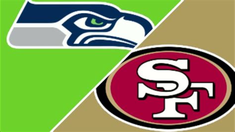 Seattle Seahawks Vs San Francisco 49ers Nfl Football Wild Card Game