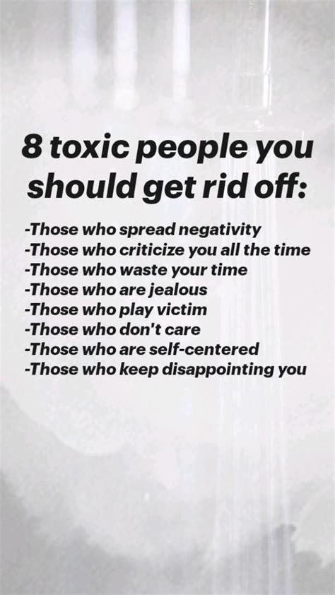 8 Toxic People You Should Get Rid Off🙌 Mom Life Quotes Better Life