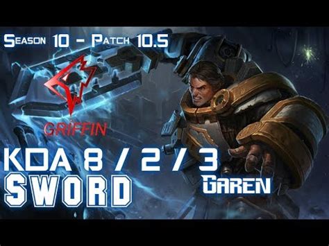 GRF Sword GAREN Vs CAMILLE Top Patch 10 5 KR Ranked YouTube