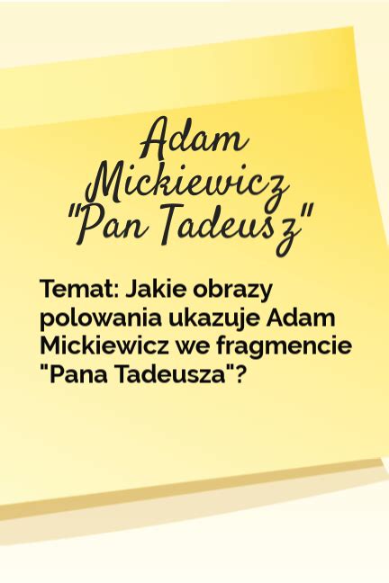 Pan Tadeusz Polowanie