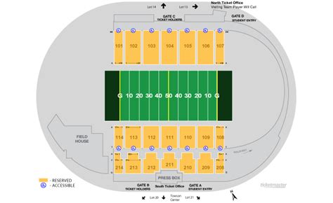 Towson University, Unitas Stadium - Towson | Tickets, Schedule, Seating Chart, Directions