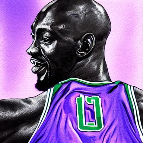 Kevin Garnett Riding A Unicorn Digital Art Dramatic Stable