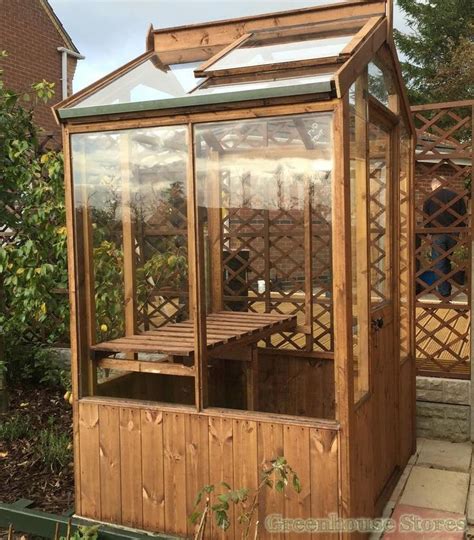 Cotswold Small 4x4 Wooden Greenhouse Greenhouse Stores Wooden