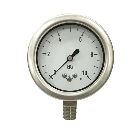 P600 Series Stainless Steel Low Pressure Gauge 總益國際有限公司