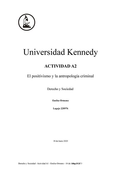 Derecho y Sociedad A2 Relación entre el positivismo de Augusto Compte