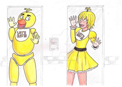 Chica The Chicken By Delirious On Deviantart Fnaf Drawings Fnaf The