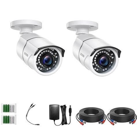 Zosi Wired P Outdoor Indoor Bullet Security Camera In