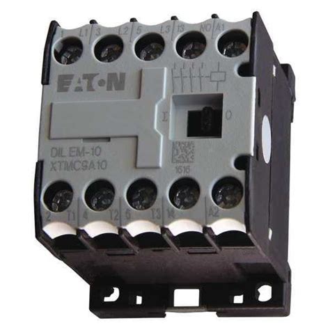 Eaton Iec Mini Magnetic Contactor 3 Poles 24 V Dc 9 A Reversing No