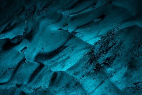 INSIDE THE GLACIER CAVES of Iceland on Behance