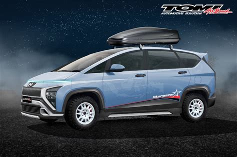 Modifikasi Virtual Hyundai Stargazer Konsep Touring Tomi Air Brush