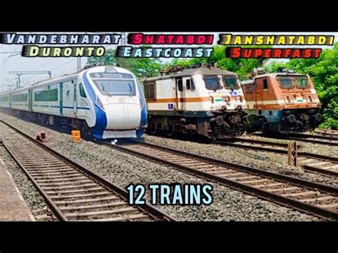 130 Kmph High Speed Trains Of SER Duronto Vande Bharat Shatabdi