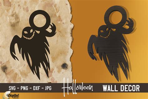 Halloween Wall Decor Laser Cut Graphic By Digital Idea · Creative Fabrica