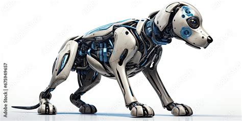 Dog robot Ai artificial mechanical pet companion cyber dogs technology ...