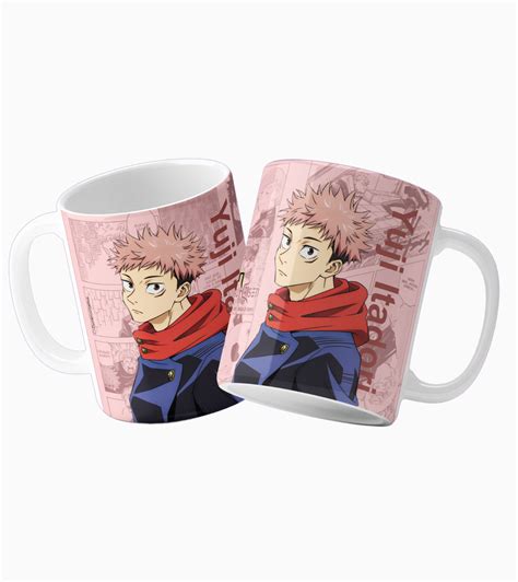 Caneca Yuji Itadori Anime Jujutsu Kaisen Dumeiocriativa