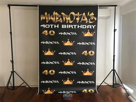 Custom Made Birthday Banner | Dropz Backdrops | Dropz Backdrops Australia