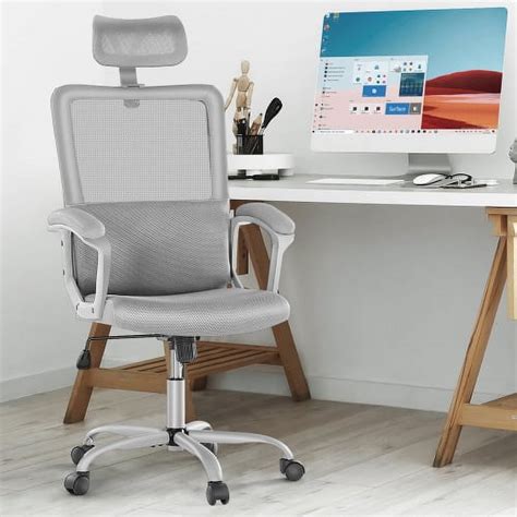 KPUY Ergonomic High Back Office Chair,Mesh Computer Desk Chair with ...