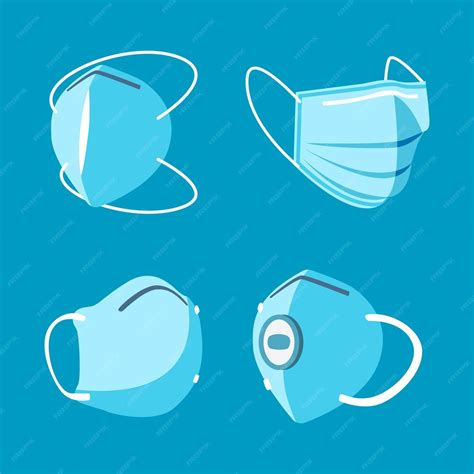 Free Vector | Flat design surgical mask