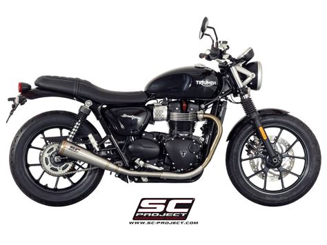 Sc Project Uitlaat S Conical Zonder E Keur Triumph Street Twin