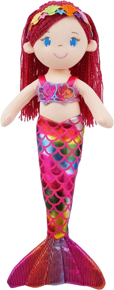 stuffed mermaid doll barbie poupee mermaid doll gqvul