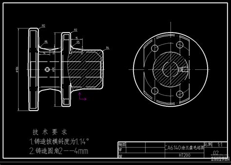 Ca6140法兰盘工艺规程及夹具机械毕业设计 二维图纸下载 三维模型下载网—精品3d模型下载网