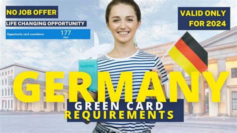 Germany Opportunity Card Visa Requirements Opportunity Card Germany