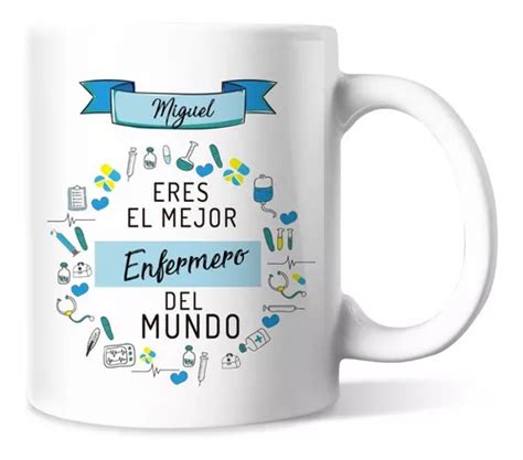 Enfermera Taza Personalizada Con Nombre Cerámica Regalo en venta en