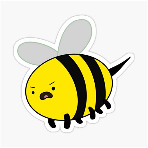 "Adventure Time Bee: Breezy" Sticker for Sale by LilyDaug | Redbubble