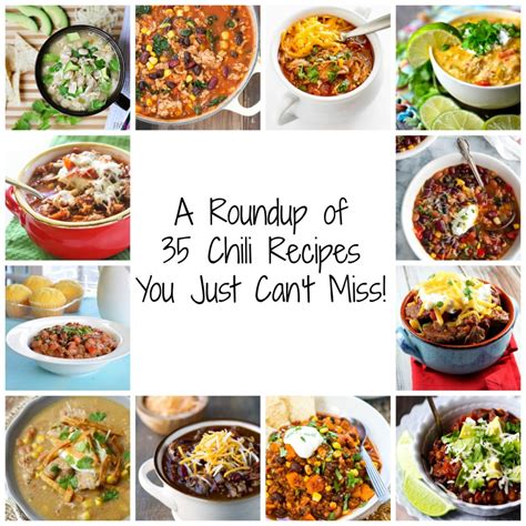 35 Best Chili Recipes on the Internet - My Heavenly Recipes