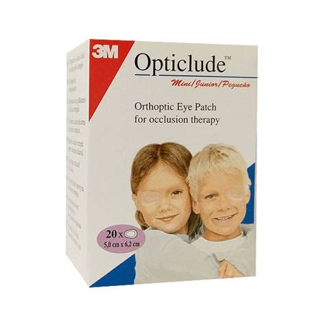 3M Nexcare Opticlude Mini Junior Eye Patches 5 0cm x 6 2cm 20τμχ 1537