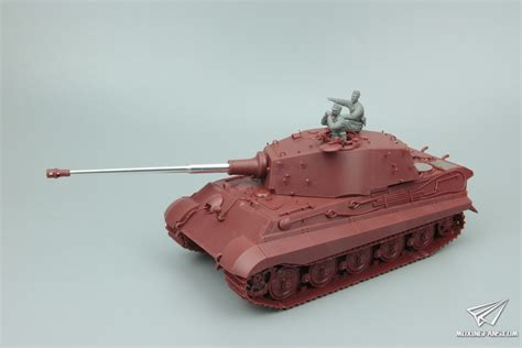 MENG TS 0311 35 德国重型坦克Sd Kfz 182虎王亨舍尔炮塔型素组评测 4 静态模型爱好者 致力于打造最全的